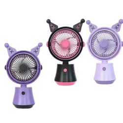 Μίνι φορητός ανεμιστήρας USB χειρός με αυτάκια FQ1537