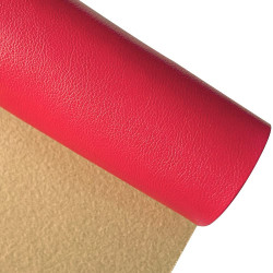 Αυτοκόλλητο PU 60×100cm κόκκινο για εσωτερικό αυτοκινήτου W17319-2R