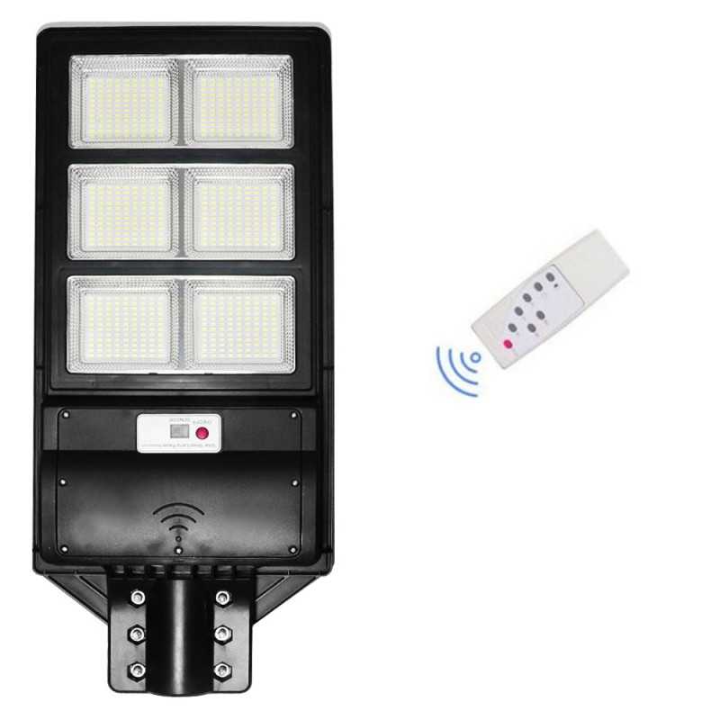 Led Αδιάβροχο Ηλιακό Επιτοίχιο Φωτιστικό 300W 51840LM με Ανιχνευτή Κίνησης Rixme RL.WZ-300W