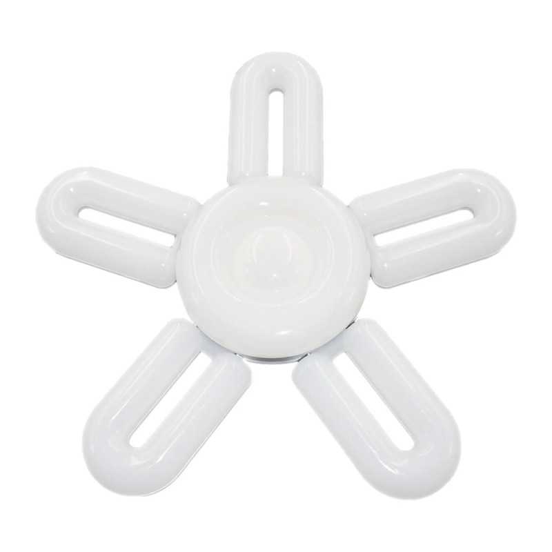 LED Λάμπα Πτυσσόμενη 60W με 5 Πτερύγια E27 Ψυχρό Λευκό 220V 4000LM RZ-0048