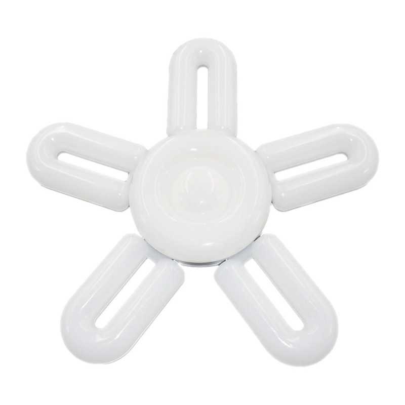 LED Λάμπα Πτυσσόμενη 60W με 5 Πτερύγια E27 Ψυχρό Λευκό 220V 4000LM RZ-0048