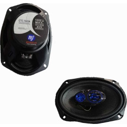 Σετ Ηχεία Αυτοκινήτου 6x9" 100W RMS (3 Δρόμων) CTC-1625A 2 τμχ