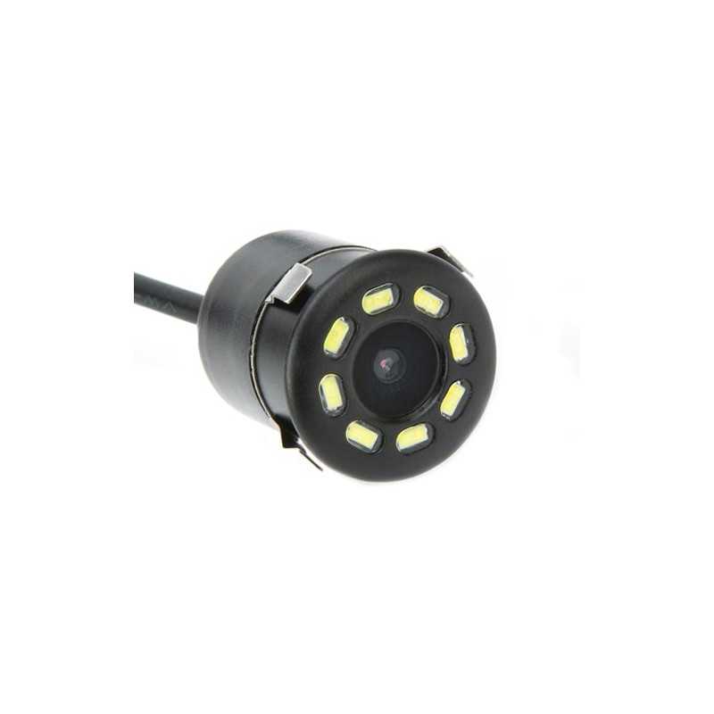 Αδιάβροχη Κάμερα Οπισθοπορείας Αυτοκινήτου Χωνευτή 12V IP68 με Led D-099