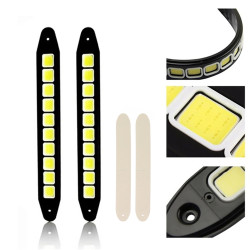 DRL Φώτα Ημέρας - Προβολάκια - Φώτα Ομίχλης - Προφυλακτήρα 12V 20W IP67 Σετ 2τμχ OYQP-0080 Ψυχρό Λευκό