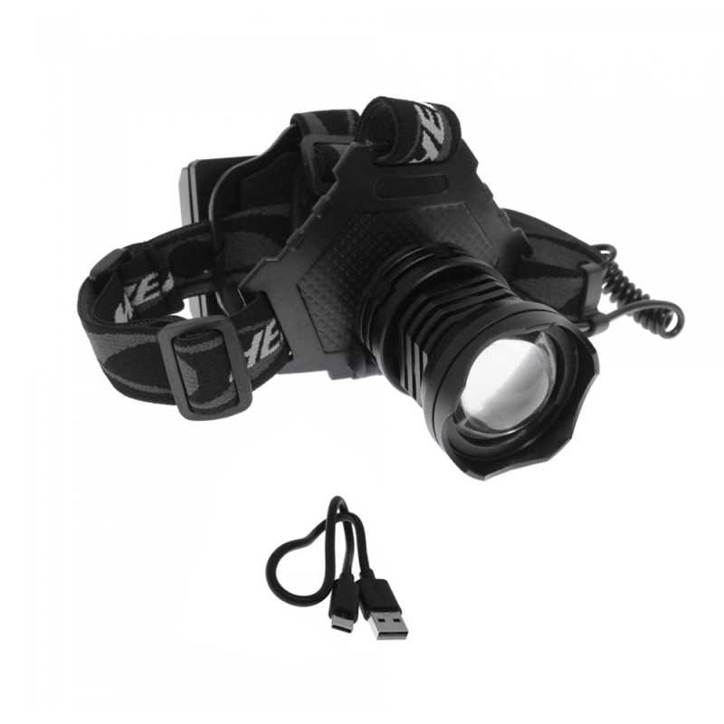 LED Επαναφορτιζόμενος Αδιάβροχος Φακός Κεφαλής 1000LM με 5 Λειτουργίες Ψυχρό Λευκό BL-T70