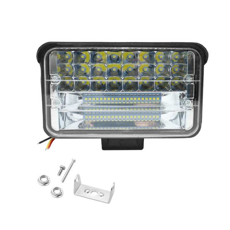 LED Αδιάβροχος Προβολέας 64 SMD με 2 Σκάλες 192W 12V - 24V IP67 19200LM 6000K Ψυχρό Λευκό