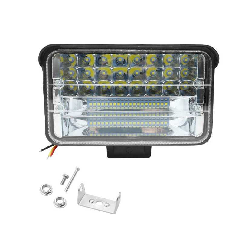 LED Αδιάβροχος Προβολέας 64 SMD με 2 Σκάλες 192W 12V - 24V IP67 19200LM 6000K Ψυχρό Λευκό