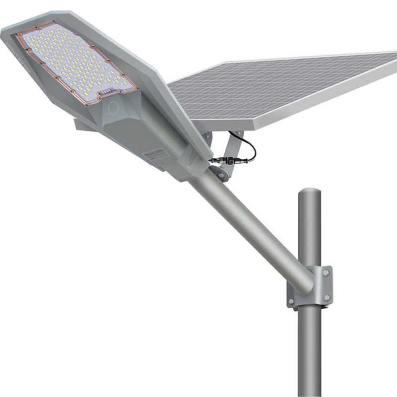 Led Αδιάβροχο Ηλιακό Φωτιστικό Δρόμου 200W 2600LM με Βάση Στήριξης-Φωτοκύτταρο και Τηλεχειριστήριο MJ-XJ802