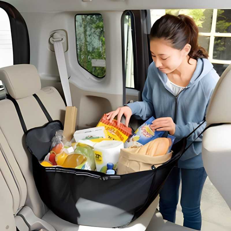 Τσάντα Οργάνωσης Αυτοκινήτου 60x32cm Carsun Μαύρη