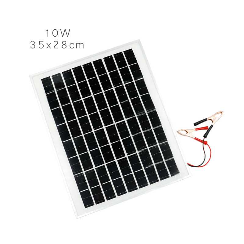 Πολυκρυσταλλικό Φωτοβολταϊκό Πάνελ 10W 12V - 17.28V